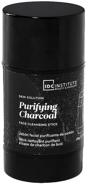 Стік для очищення обличчя Idc Institute Purifying Charcoal Face Cleansing Stick 25 г (8436591925149) - зображення 1