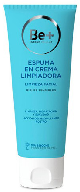 Emulsja do mycia twarzy Be+ Espuma En Crema Limpiadora 200 ml (8470001696625) - obraz 1