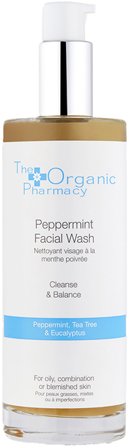 Żel do mycia twarzy The Organic Pharmacy Peppermint Facial Wash 100 ml (5060063490465) - obraz 1