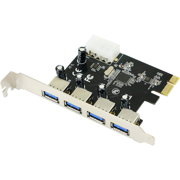 Контроллер Dynamode USB 3.0 4 ports NEC PD720201 to PCI-E (USB3.0-4-PCIE) - изображение 1
