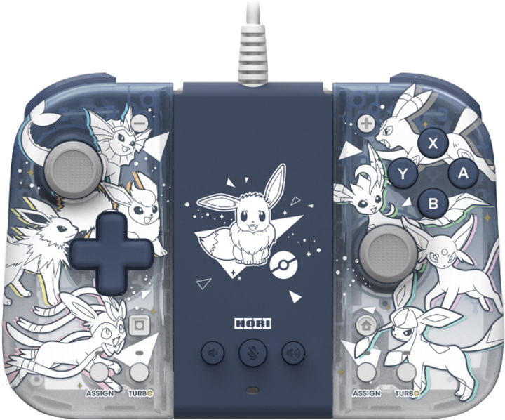 Дротовий контролер HORI Split Pad Compact Attachment Set Eevee Evolutions (0810050911887) - зображення 3
