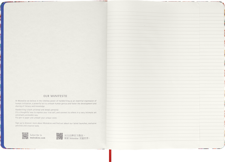 Блокнот Moleskine Limited Missoni Великий 19х25 см в лінію Канва (8051575589737) - зображення 6