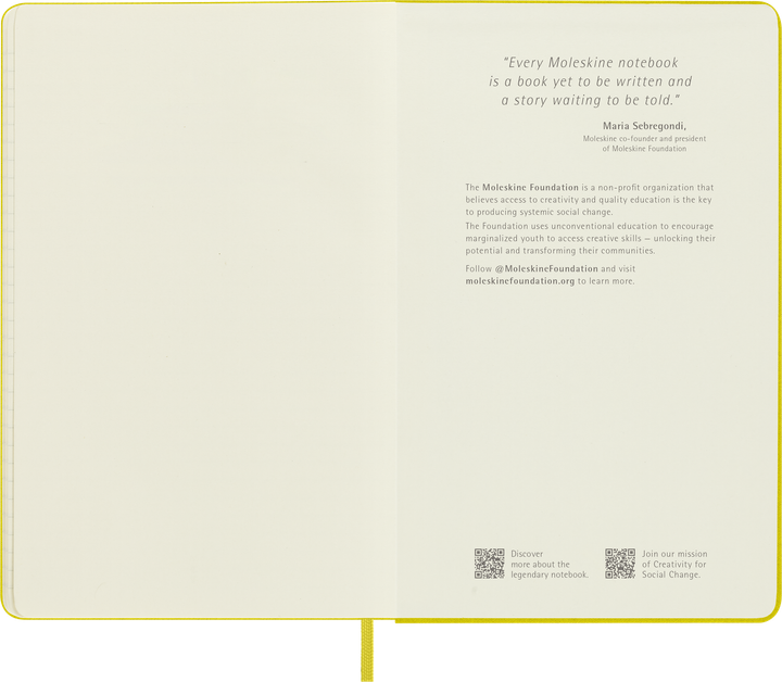 Блокнот Moleskine Limited Silk середній 13х21 см в лінію Солом'яно-жовтий (8056598853049) - Фото 6 Блокнот Moleskine Limited Silk середній 13х21 см в лінію Солом'яно-жовтий (8056598853049) - зображення 6