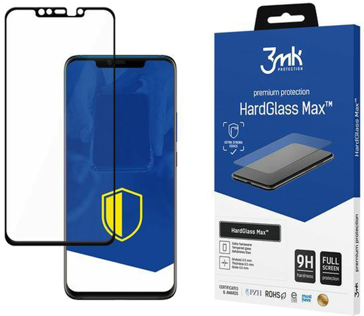 Szkło hartowane 3MK HardGlass do Huawei Mate 20 Pro (5903108055666) - obraz 1