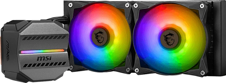 Chłodzenie wodne MSI MAG CoreLiquid M240 ARGB Black (306-7ZW4R14-813) - Zdjęcie 4 Chłodzenie wodne MSI MAG CoreLiquid M240 ARGB Black (306-7ZW4R14-813) - obraz 4