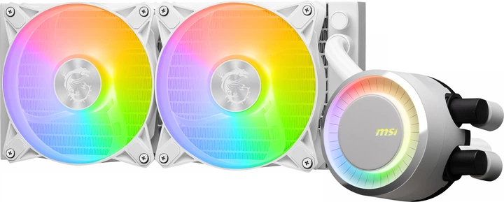 Система рідинного охолодження MSI MAG CoreLiquid E240 ARGB White (306-7ZW5E21-C24) - зображення 5