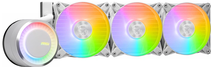 Система рідинного охолодження MSI MAG CoreLiquid E360 ARGB White (306-7ZW6E21-C24) - зображення 5