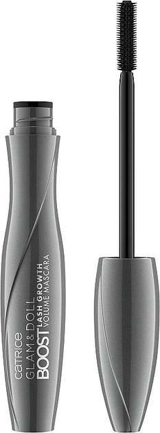 Tusz do rzęs Catrice Glam & Doll Boost Lash Growth Volume Mascara 010 Ultra Black 8 ml (4059729191380) - obraz 1