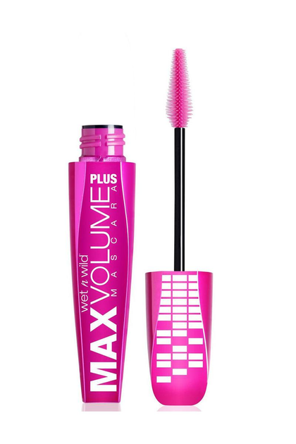 Tusz do rzęs Wet N Wild Max Volume Plus Mascara E1501 Black Wolumetryczny 10 ml (4049775515018) - obraz 1