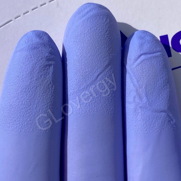 Рукавички нітрилові лавандового кольору IGAR розмір M, 200 шт - зображення 2