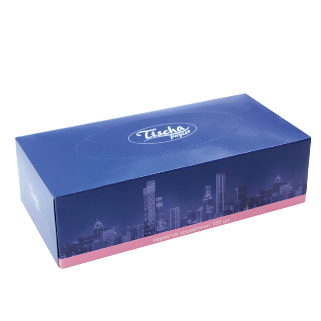 Серветки косметичні Tischa Papier Premium CITY - Фото 4 Серветки косметичні Tischa Papier Premium CITY - изображение 4