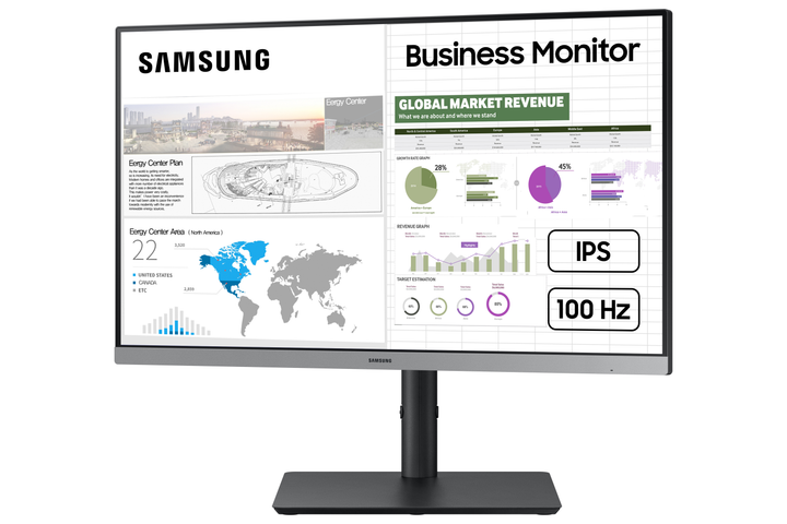 Монитор 24" Samsung Professional LS24C430 (LS24C430GAIXCI) FullHD IPS / 100Hz / SMART Eco Saving / USB Hub / Pivot - изображение 13