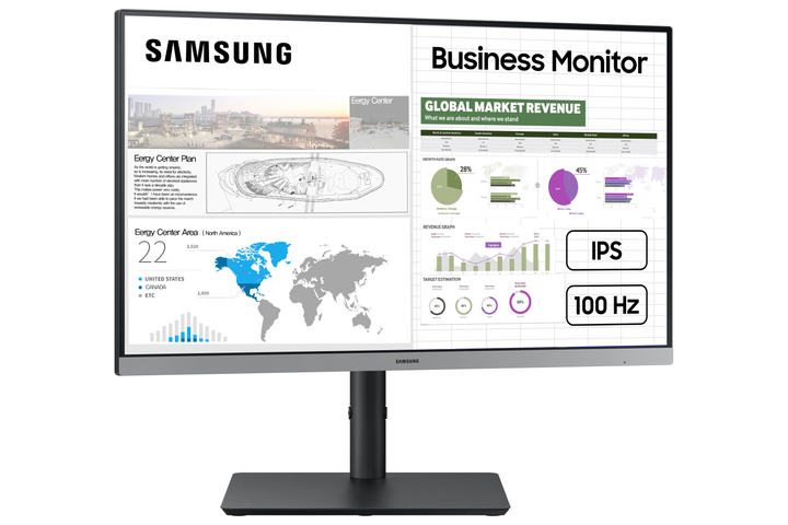 Монитор 24" Samsung Professional LS24C430 (LS24C430GAIXCI) FullHD IPS / 100Hz / SMART Eco Saving / USB Hub / Pivot - изображение 14