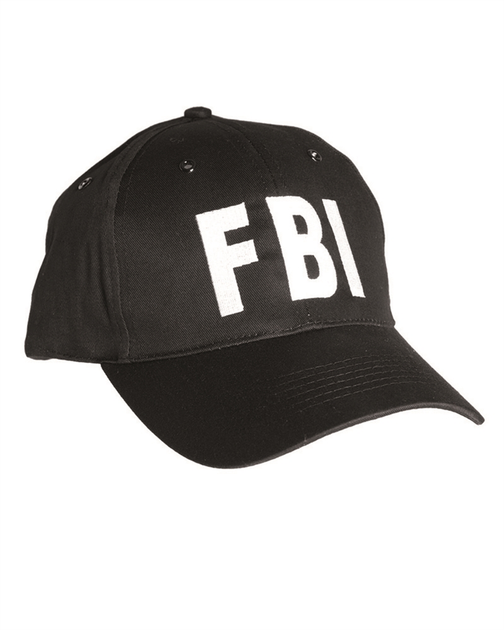 Бейсболка Sturm Mil-Tec FBI Black (12316092) - изображение 1