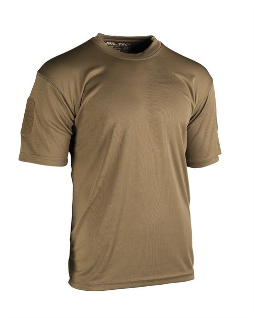 Футболка Sturm Mil-Tec Tactical T-Shirt QuickDry DARK COYOTE 2XL (11081019) - зображення 1