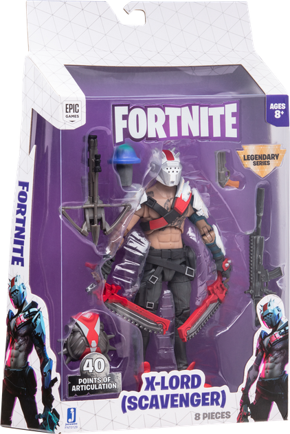 FORTNITE 6 Legendary X-Lord (Scavenger) - Jazwares Epic Games