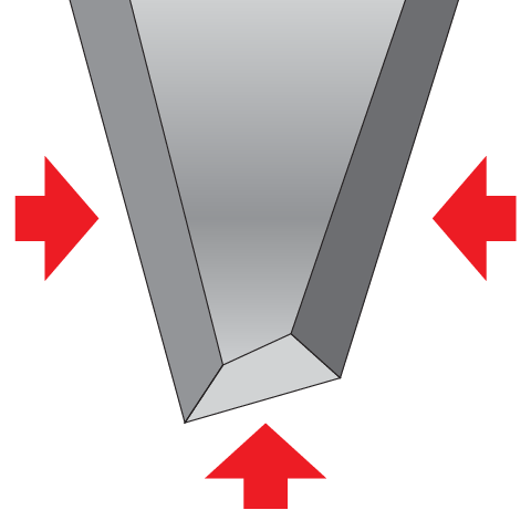 Piła ręczna do drewna YATO 400 mm 7 zębów/1" 0.9 mm powłoka PTFE [12/48] (YT-31096) - obraz 4
