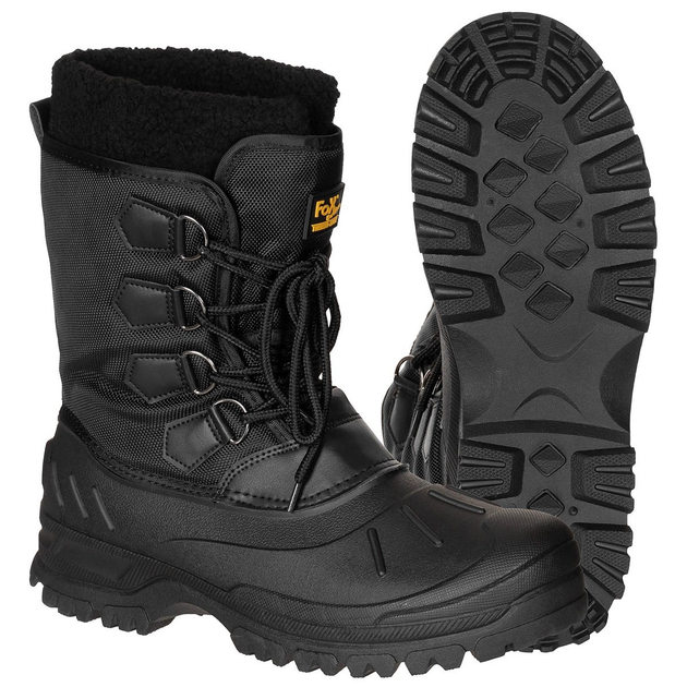 Зимові черевики Fox Outdoor Thermo Boots Black 46 - зображення 1