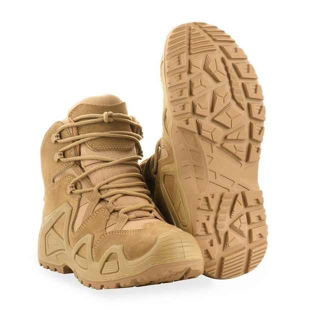 Военные тактические ботинки Alligator Coyote, Армейские берцы аллигатор демисезонные кожаные 47 - изображение 1
