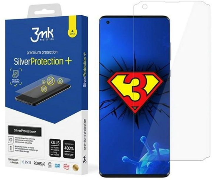 Захисна плівка 3MK Silver Protect+ для Motorola Edge Plus (5903108344951) - зображення 1