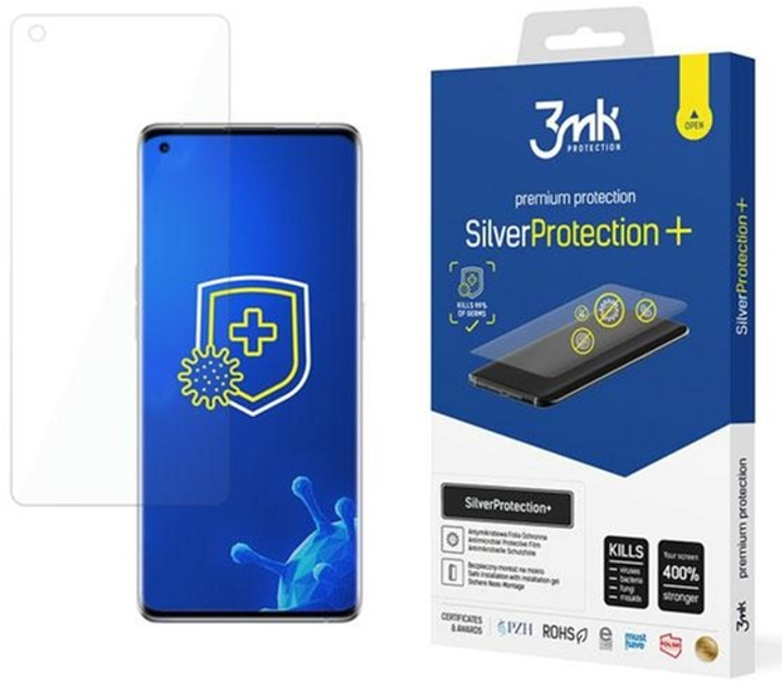 Захисна плівка 3MK Silver Protect+ для Oppo Find X5 (5903108465434) - зображення 1