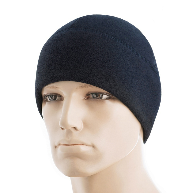 M-Tac шапка Watch Cap Elite флис (270г/м2) with Slimtex Dark Navy Blue XL - изображение 1