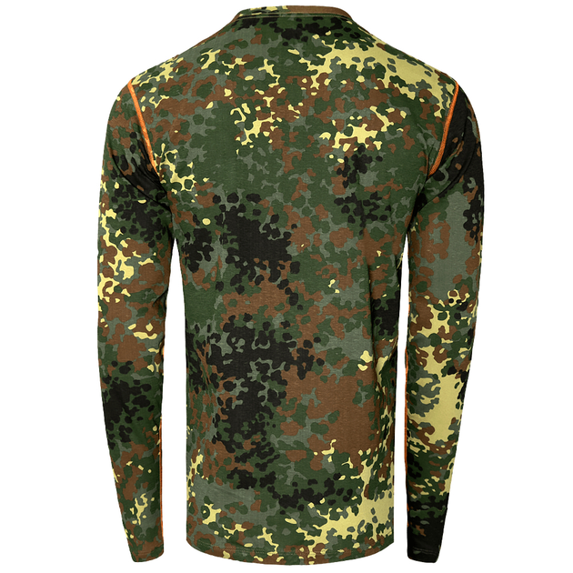 Лонгслів Basic 2.0 Cotton Flecktarn Camotec розмір S - изображение 2