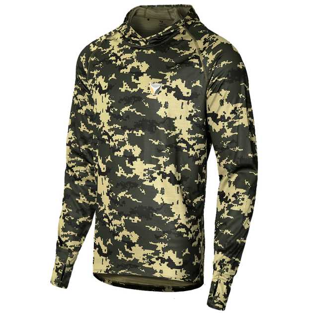 Лонгслів Hood Antistatic UA DIGITAL WOODLAND Camotec розмір XXL - зображення 1