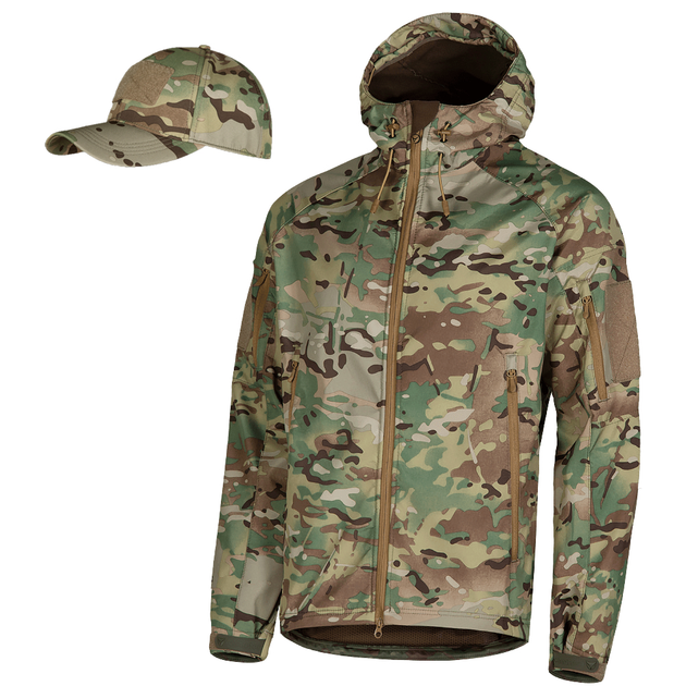 Куртка CM Stalker SoftShell Multicam Camotec розмір L - зображення 1