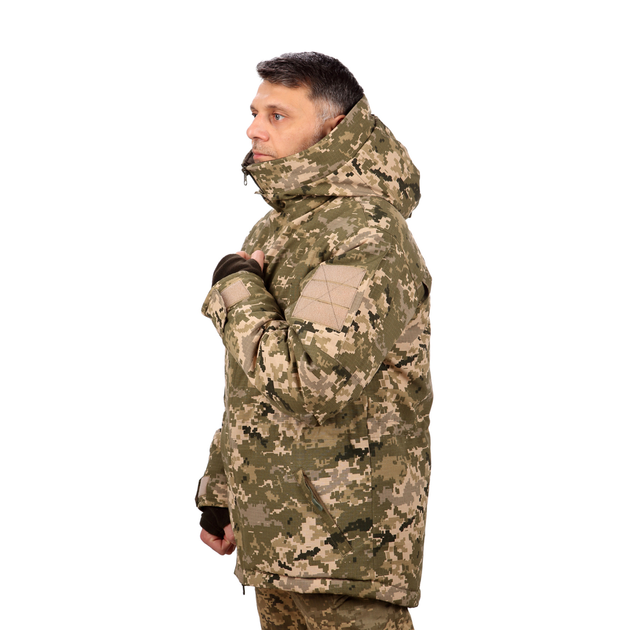 Тактична зимова куртка піксель МОЛЛІ розмір L - изображение 2
