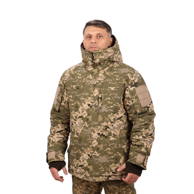 Тактична зимова куртка піксель МОЛЛІ розмір S - изображение 1