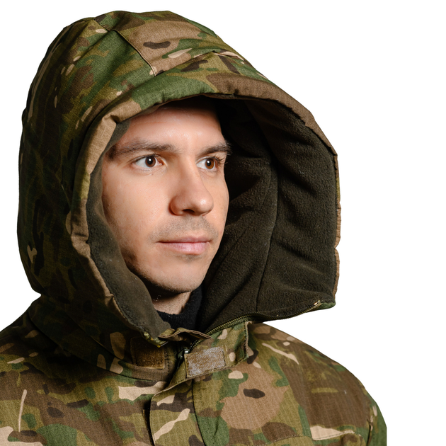 Тактичная зимова куртка Multicam (Мультикам) МОЛЛІ розмір XXL - изображение 2