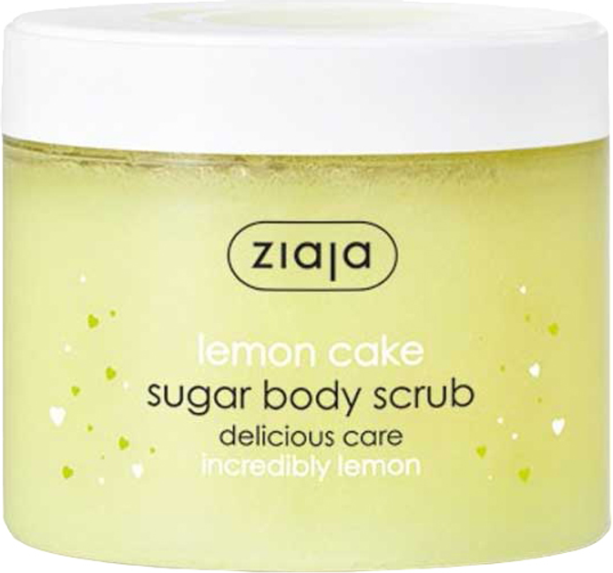 Peeling do ciała Ziaja Lemon Cake Sugar Body Scrub 300 ml (5901887045632) - obraz 1