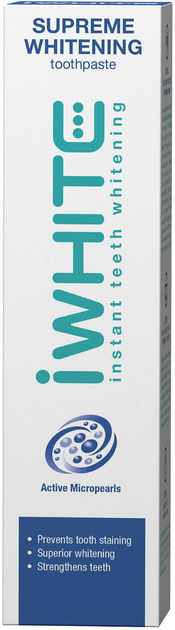 Wybielająca pasta do zębów iWhite Supreme Whitening Toothpaste 75 ml (5425012534674) - obraz 2