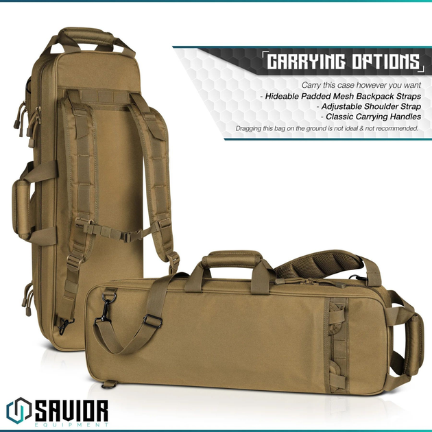 Рюкзак для зброї SAVIOR URBAN TAKEDOWN - 27" - изображение 2