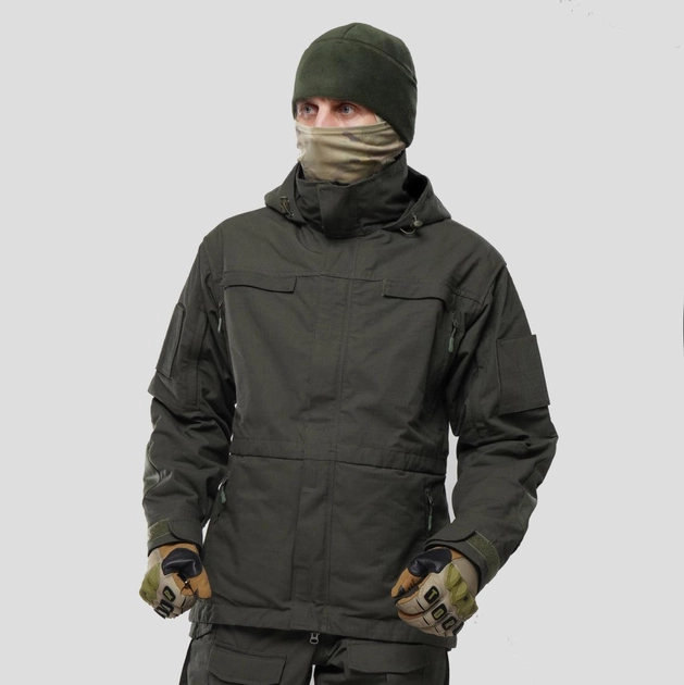 Тактична куртка Gen 5.2 Olive UATAC Куртка пара з флісом розмір XXL - изображение 1