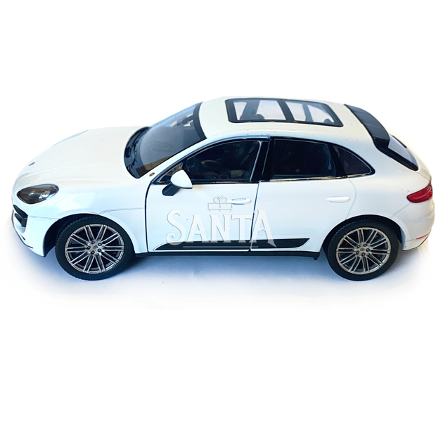 Іграшкова машинка металева WELLY 1:24 PORSCHE MACAN TURBO, порше меган турбо, відкр.двері, багажник, білий, 19*7.5*7см, (24047W) - Фото 2 Іграшкова машинка металева WELLY 1:24 PORSCHE MACAN TURBO, порше меган турбо, відкр.двері, багажник, білий, 19*7.5*7см, (24047W) - зображення 2
