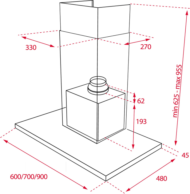 Витяжка Teka Easy DSJ 650 60 см сталь (40484830) - зображення 5