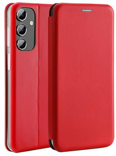 Etui z klapką Beline Book Magnetic do Samsung Galaxy A14 Red (5905359813033) - obraz 1