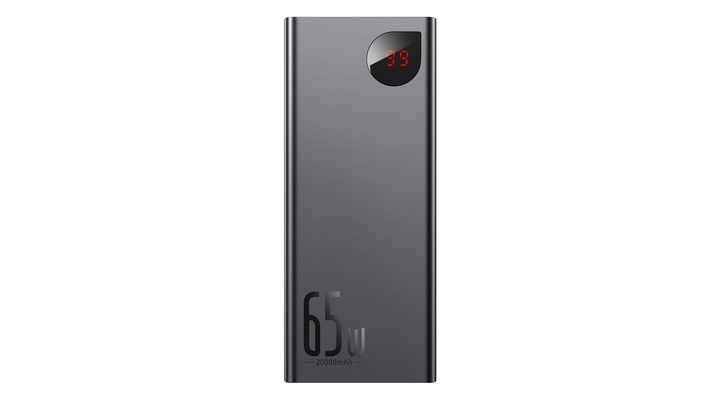 Портативный Аккумулятор Power Bank Baseus Amblight Digital Display Quick Charge Black 20000 mAh 65 W - изображение 3