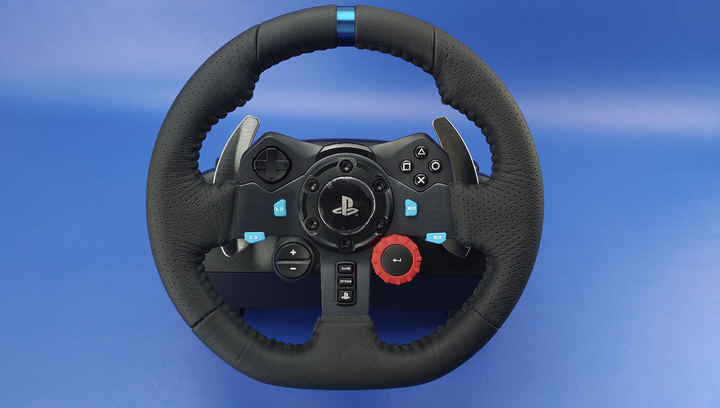 Руль Проводной Logitech PlayStation 4 G29 Driving Force Racing Wheel (941-000110, 941-000112) Black - изображение 6