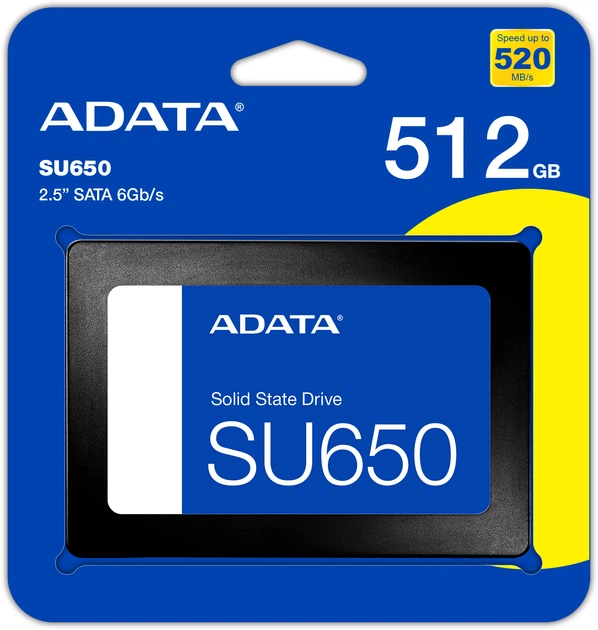 SSD диск ADATA Ultimate SU650 512GB 2.5