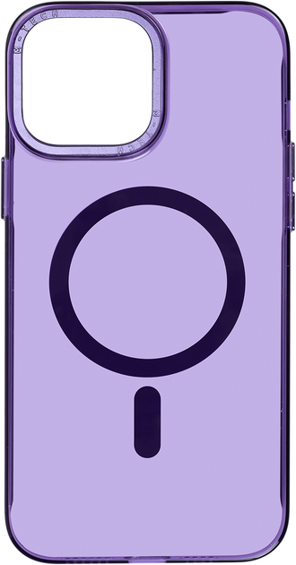 Акція на Панель ArmorStandart Y23 MagSafe для Apple iPhone 14 Pro Max Transparent/Purple від Rozetka