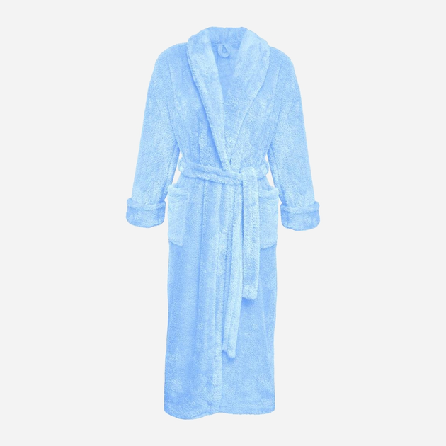 Халат чоловічий махровий DKaren Male Housecoat 130 M Light Blue (5901780662776) - зображення 2