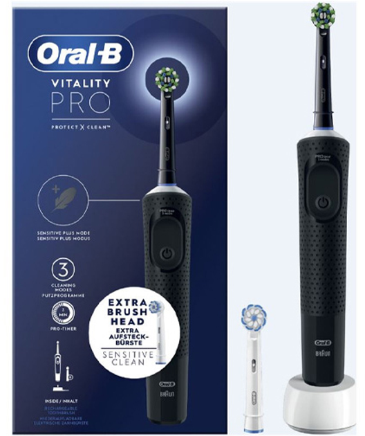 Szczoteczka elektryczna do zębów Oral-B Vitality Pro Electric Toothbrush White (4210201427162) - obraz 1