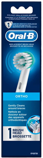 Насадки для електричної зубної щітки Oral-B Ortho Electric Toothbrush Refill 2 шт (4210201376002) - зображення 1