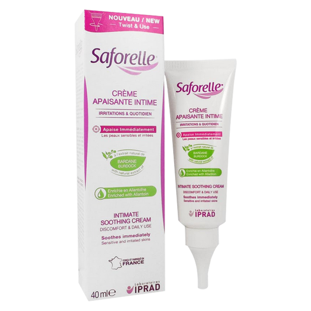 Krem do higieny intymnej Saforelle Intimate Soothing Cream 40 ml (3700399100615) - obraz 1