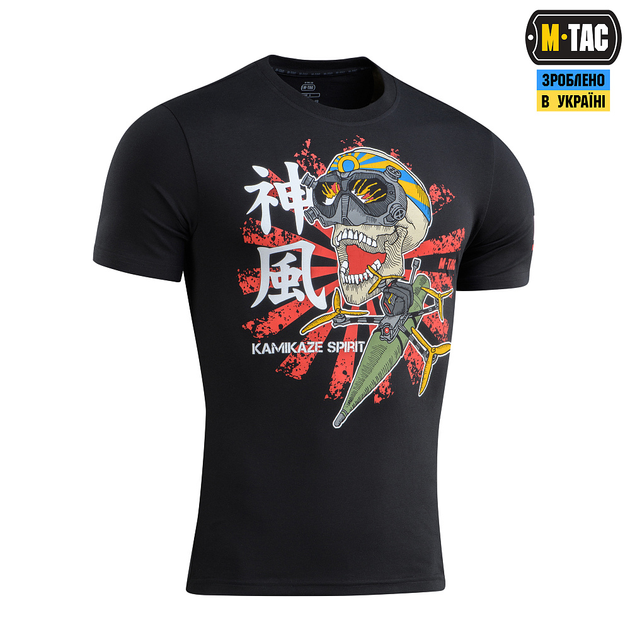 M-Tac футболка Kamikaze Spirit Black XL - зображення 2