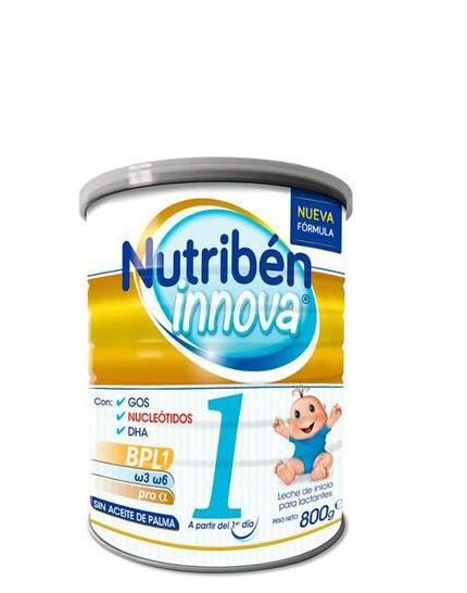 Молочна суха суміш для дітей Nutriben Nutribn Innova 1 800 г (8430094308225) - зображення 1