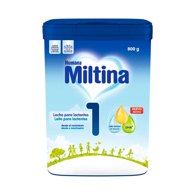 Mleko w proszku Humana Miltina Probalance 1 800 g (8427045170055) - obraz 1